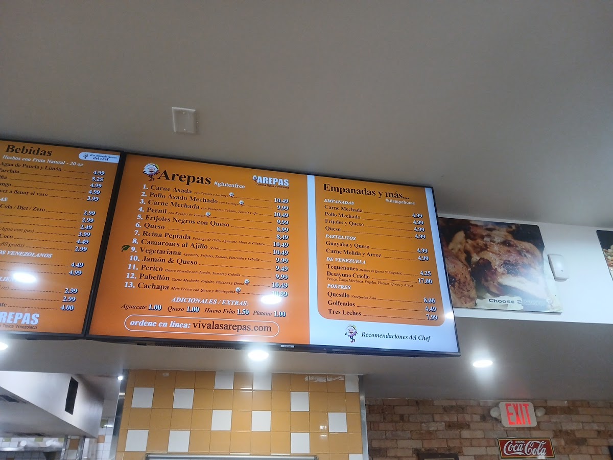 Viva Las Arepas Menu - Image 2