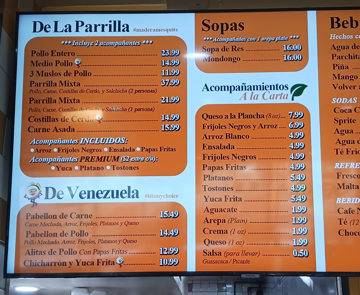 Viva Las Arepas Menu - Image 3
